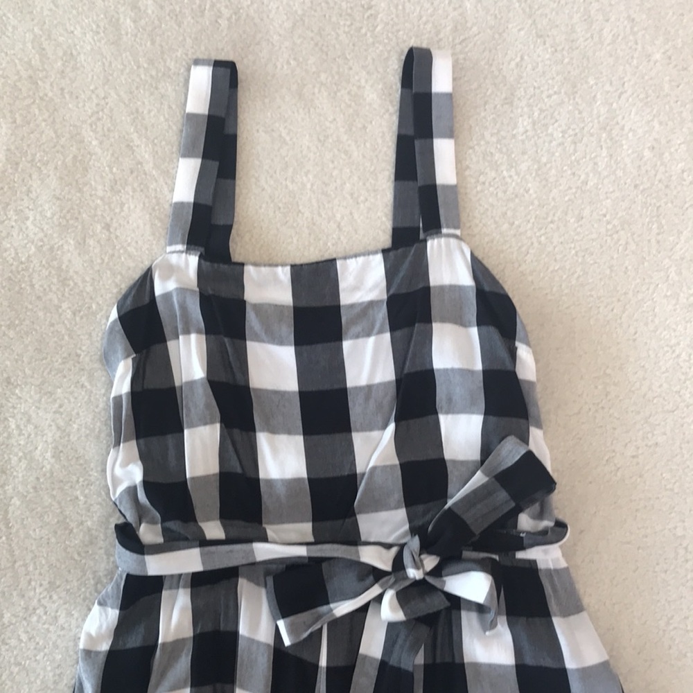 Checked Jumpsuit - image 2